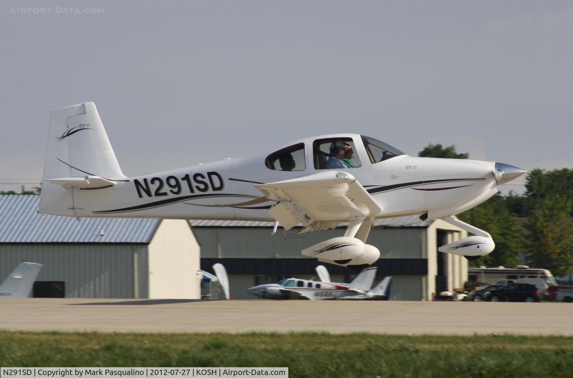 N291SD, 2008 Vans RV-10 C/N 40535, Vans RV-10
