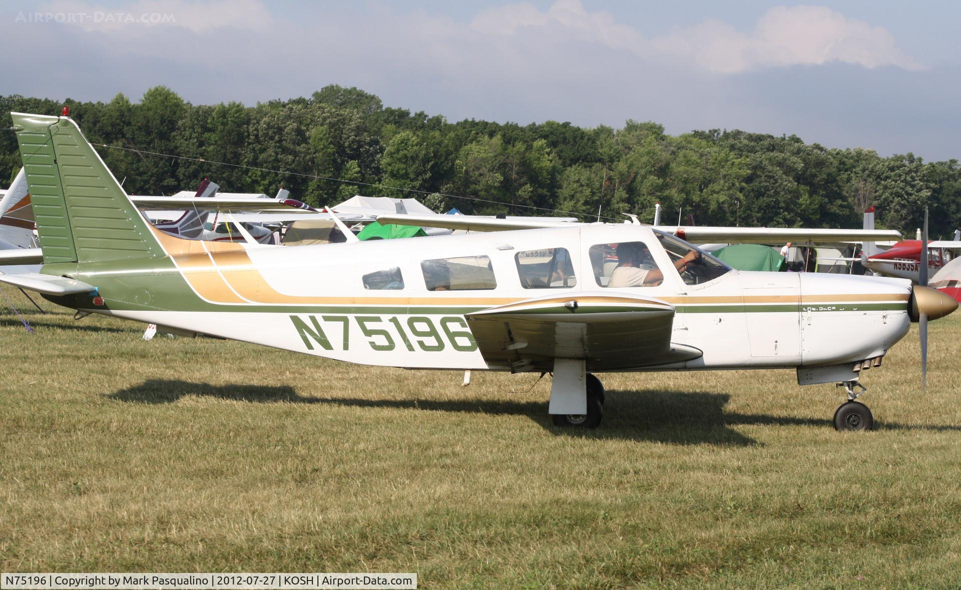 N75196, 1976 Piper PA-32R-300 Cherokee Lance C/N 32R-7680278, Piper PA-32R-300