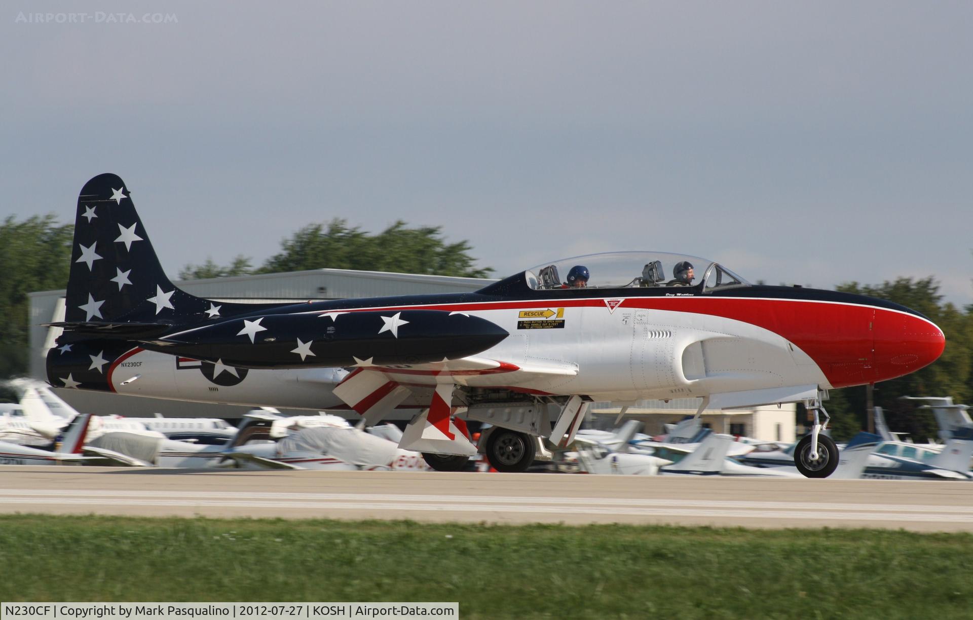 N230CF, 1953 Canadair CT-133 Silver Star 3 C/N T33-24, Canadair T-33