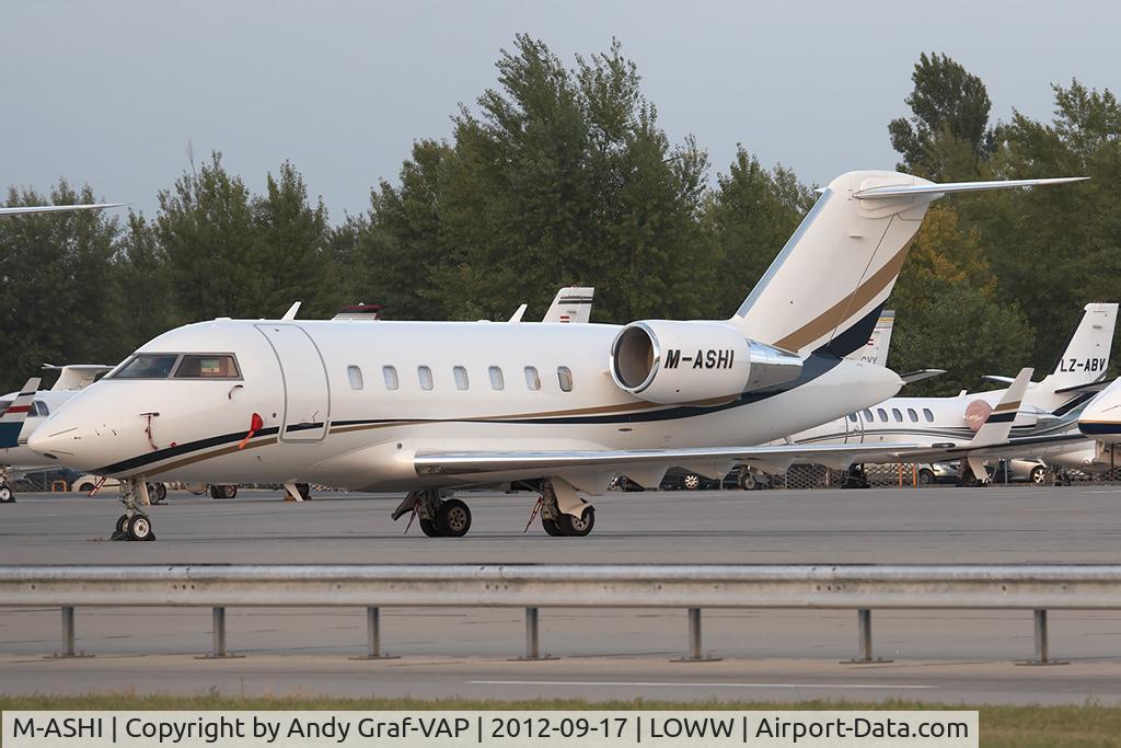 M-ASHI, 2008 Bombardier Challenger 605 (CL-600-2B16) C/N 5765, CL605