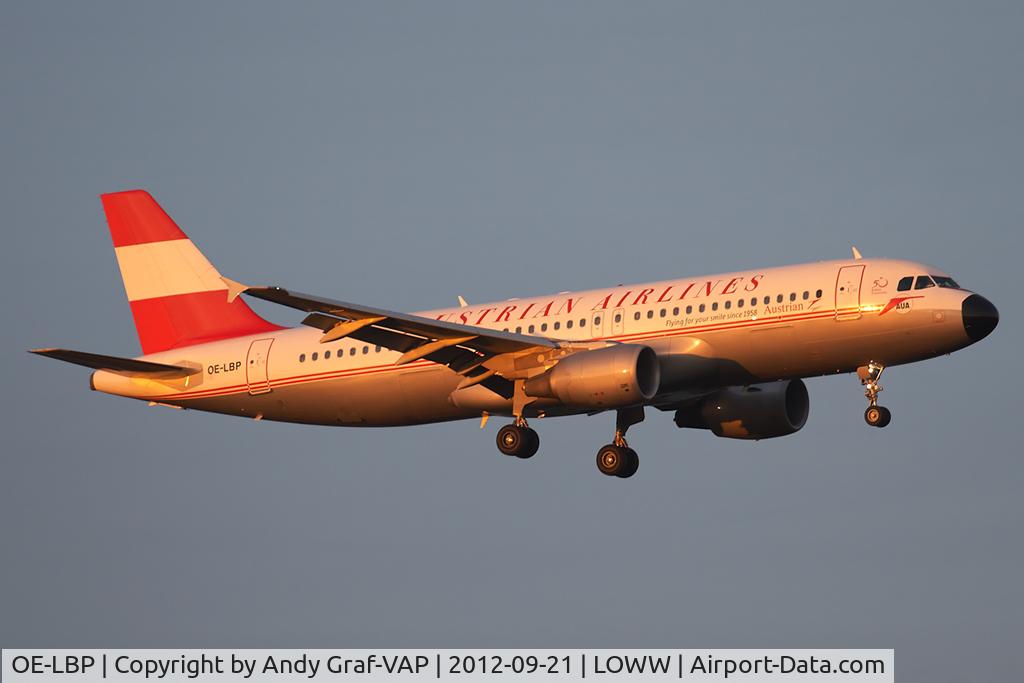 OE-LBP, 1998 Airbus A320-214 C/N 797, Austrian Airlines A320