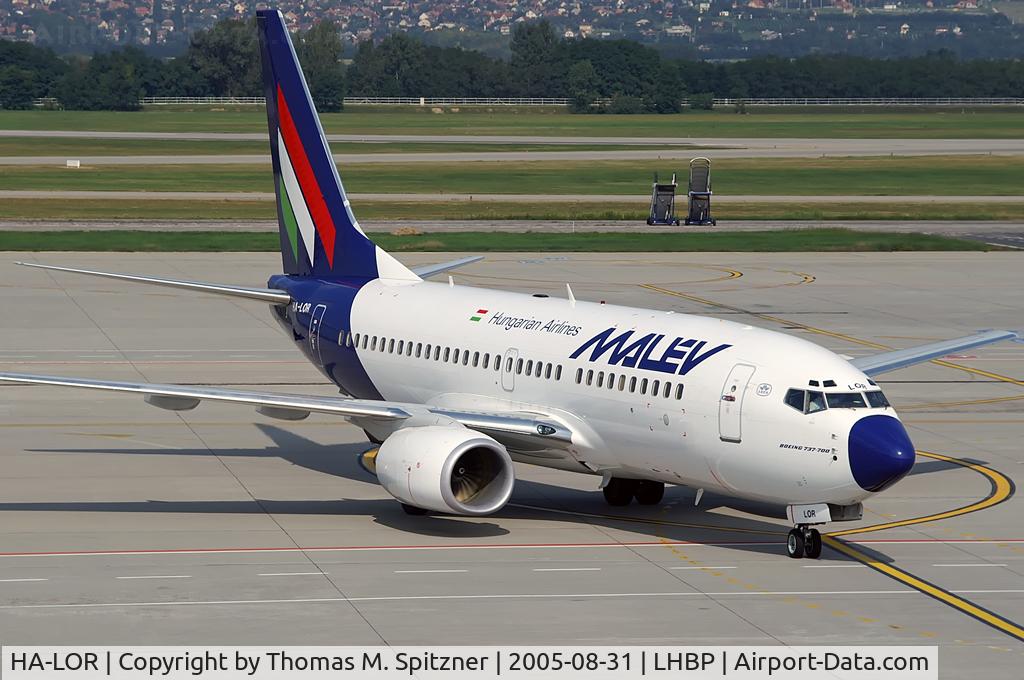 HA-LOR, 2004 Boeing 737-7Q8 C/N 29355, Malev Hungarian Airlines HA-LOR. Nowadays in service as EI-EUZ with Transaero