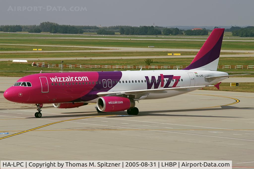 HA-LPC, 1998 Airbus A320-233 C/N 892, Wizz Air HA-LPC; test reg: F-WWDF; ex ACES Colombia VP-BVD