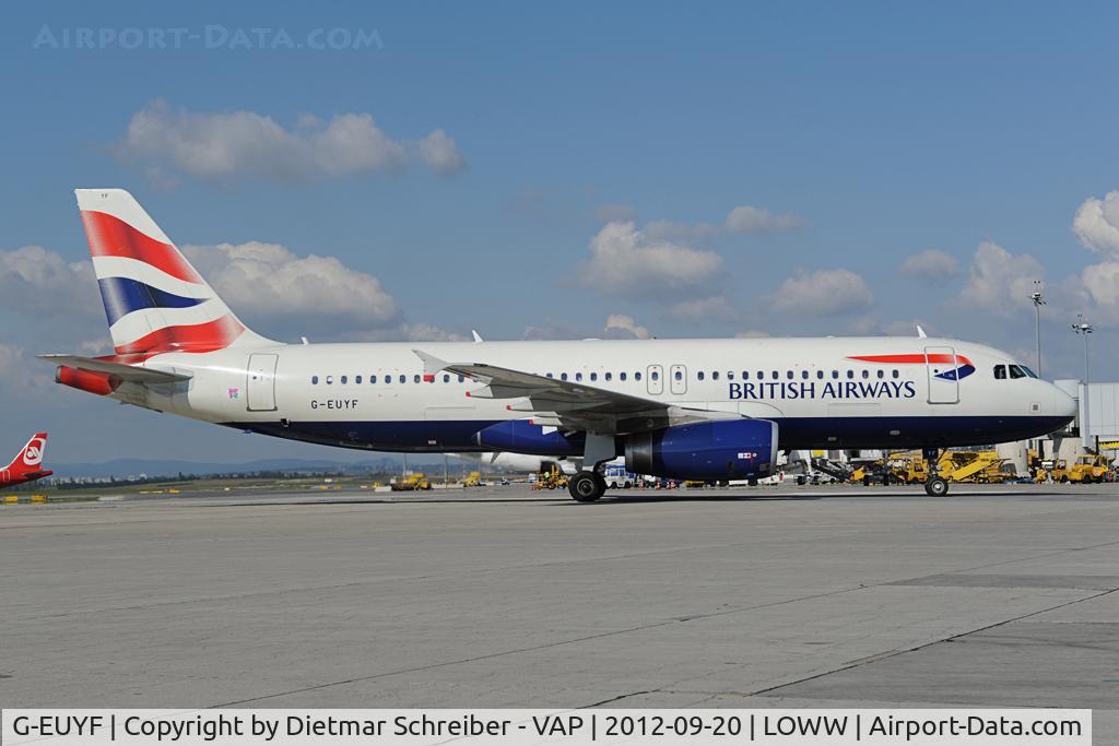 G-EUYF, 2010 Airbus A320-232 C/N 4185, British Airways Airbus 320