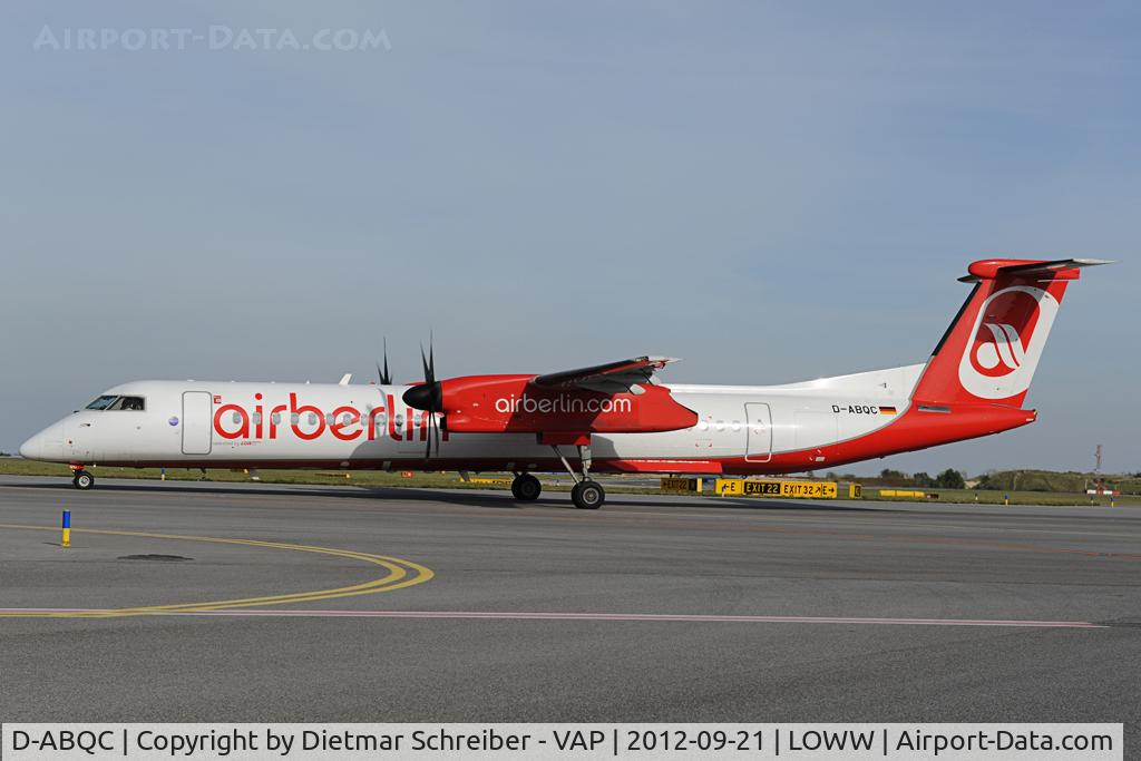D-ABQC, 2008 De Havilland Canada DHC-8-402Q Dash 8 C/N 4231, Air Berlin Dash 8-400