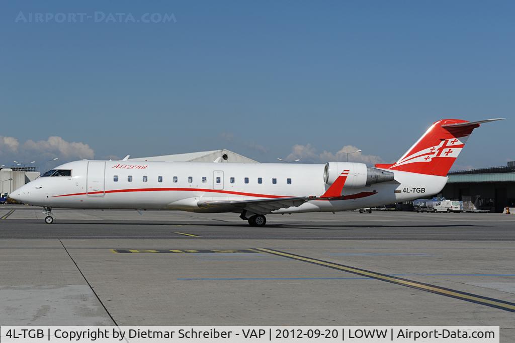4L-TGB, 2000 Canadair CRJ-200LR (CL-600-2B19) C/N 7442, Air Zena Regionaljet