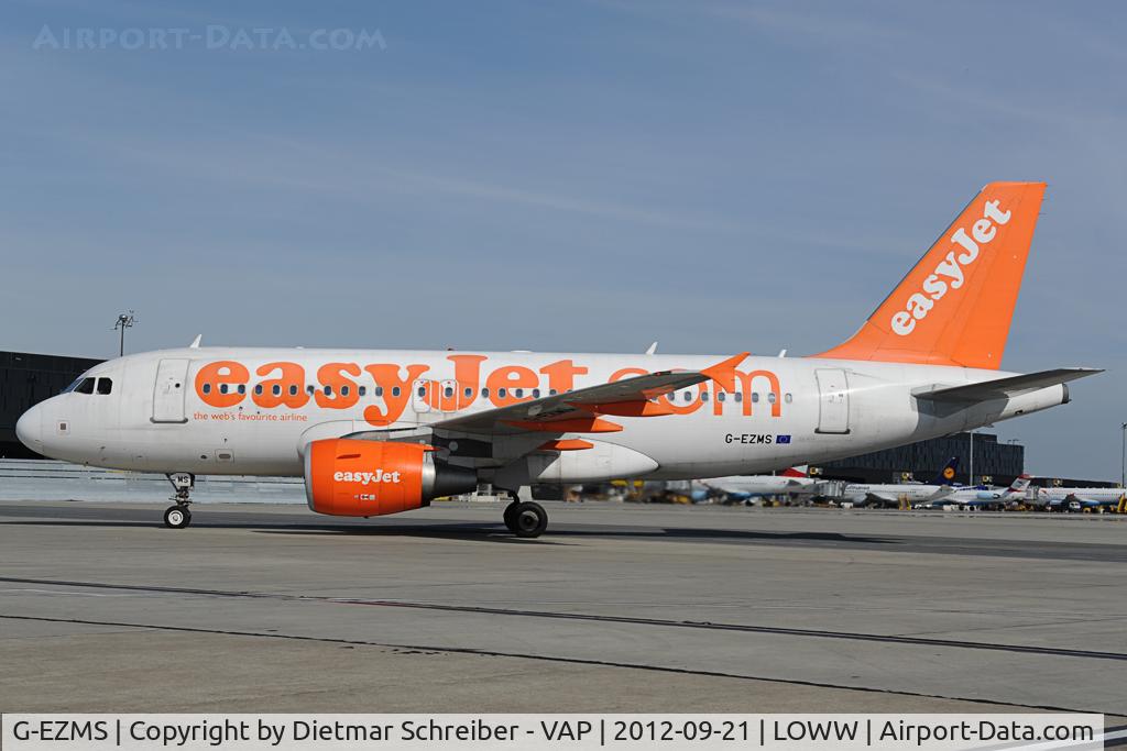 G-EZMS, 2004 Airbus A319-111 C/N 2378, Easyjet Airbus 319