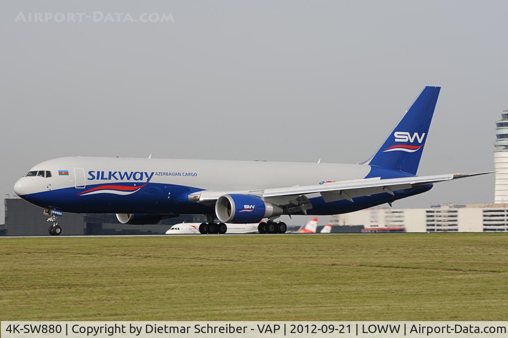 4K-SW880, 2012 Boeing 767-32LF C/N 41069, Silkway Boeing 767-300