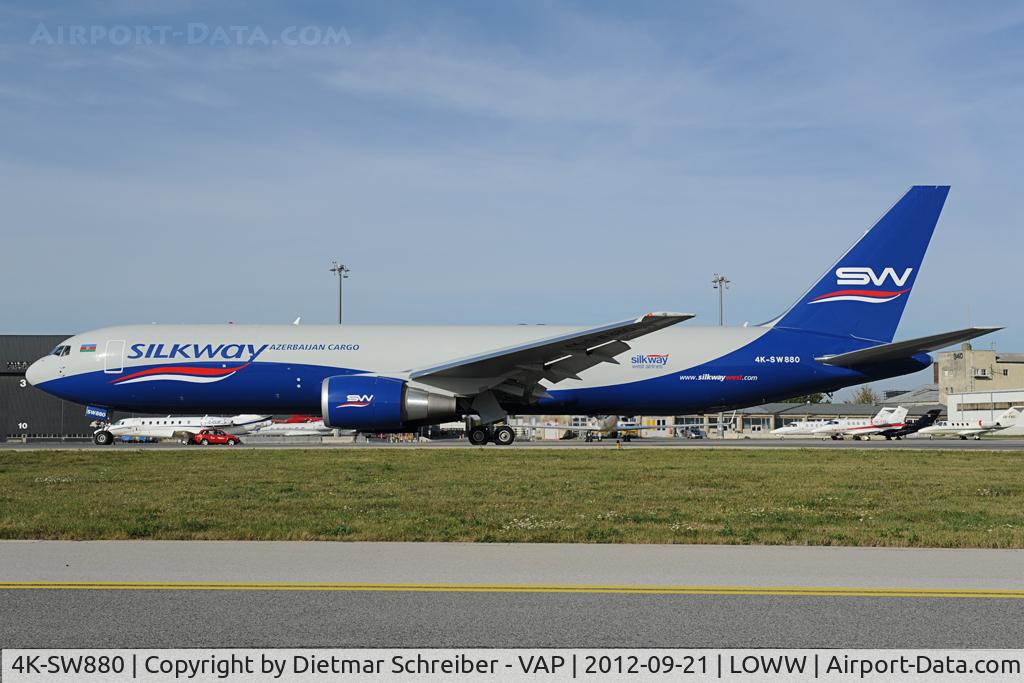4K-SW880, 2012 Boeing 767-32LF C/N 41069, Silkway Boeing 767-300