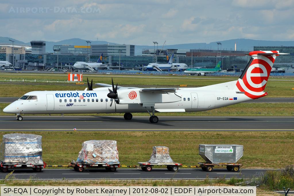 SP-EQA, 2012 Bombardier DHC-8-402Q Dash 8 Dash 8 C/N 4406, Taxiing around for departure