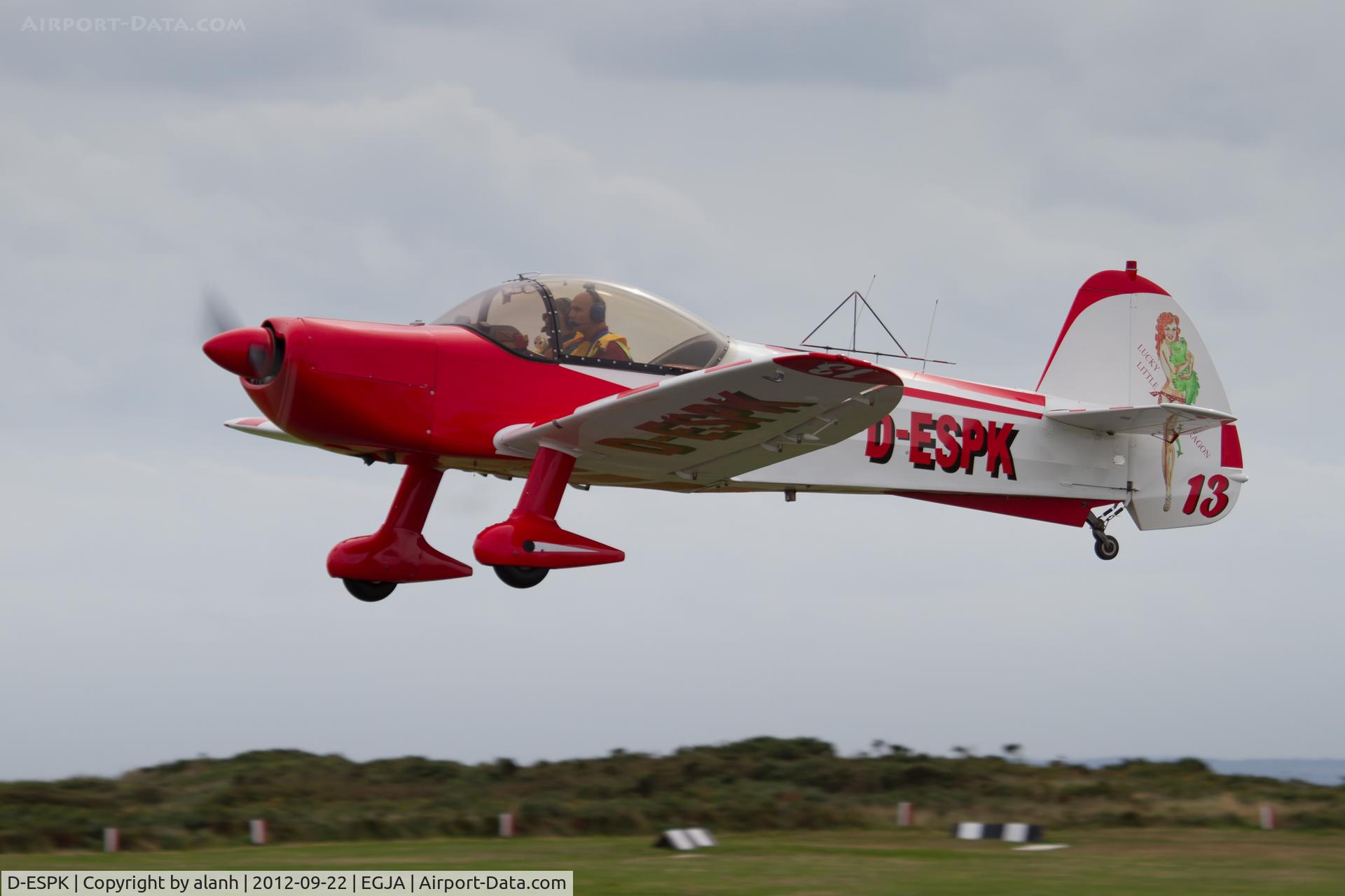 D-ESPK, 1981 Mudry CAP-10B C/N 136, Taking off for the Schneider Trophy Race, 2012