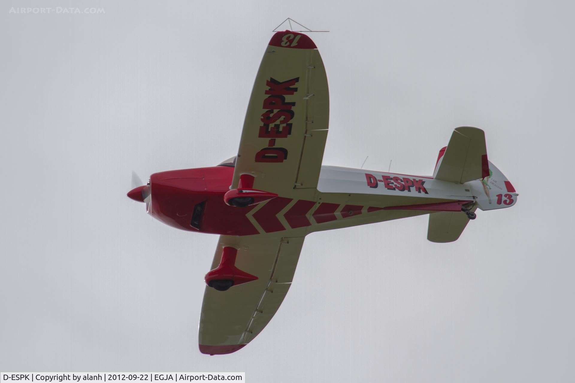 D-ESPK, 1981 Mudry CAP-10B C/N 136, Overflying the field during the morning race