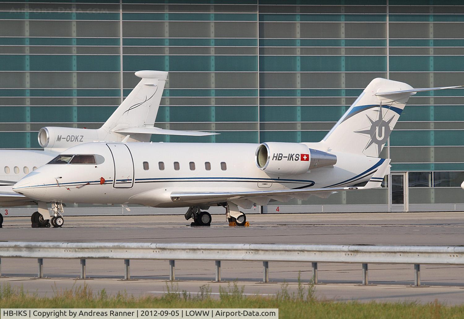 HB-IKS, 1989 Canadair Challenger 601-3A (CL-600-2B16) C/N 5042, Air Charter Bombardier CL-601