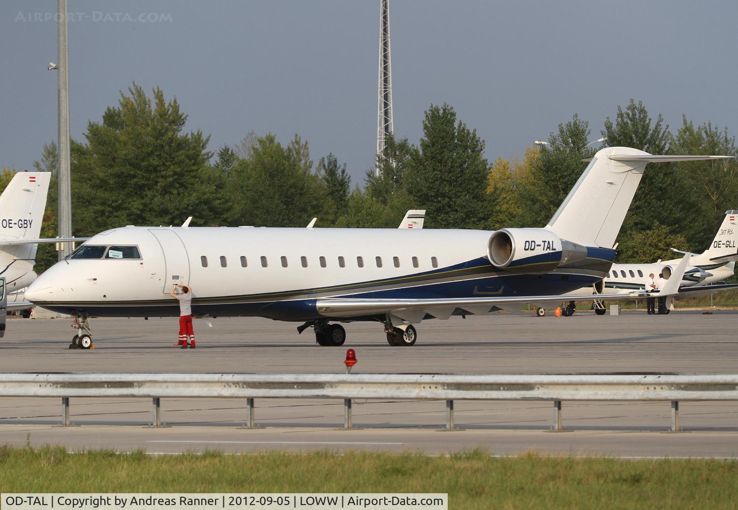 OD-TAL, Canadair CRJ-100LR (CL-600-2B19) C/N 7086, Emerald Jets Challenger 850