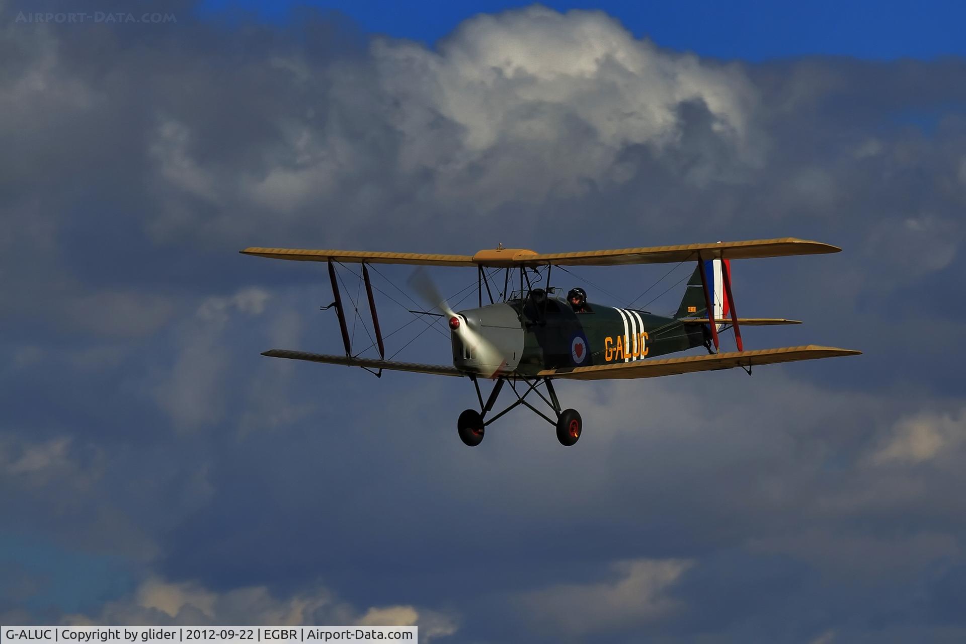 G-ALUC, 1940 De Havilland DH-82A Tiger Moth II C/N 83094, Made my day this chap