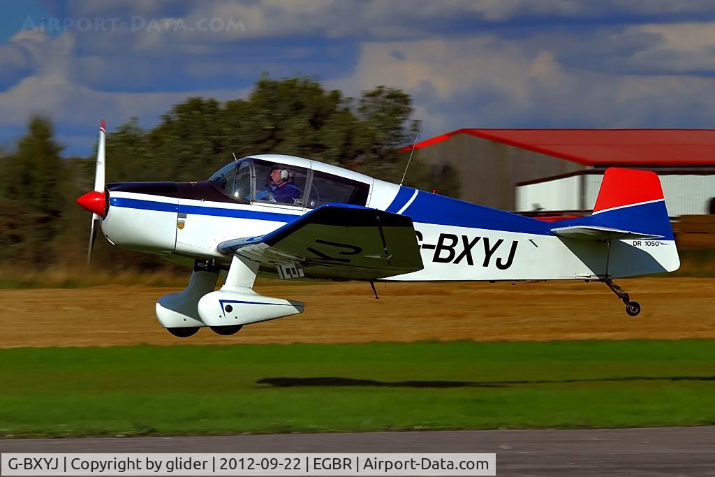 G-BXYJ, 1960 Jodel DR-1050 Ambassadeur C/N 143, Smart finish