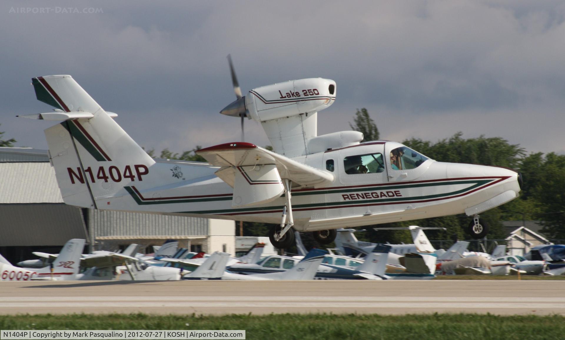 N1404P, 1986 Aerofab Inc Lake LA-250 C/N 42, Lake LA-250