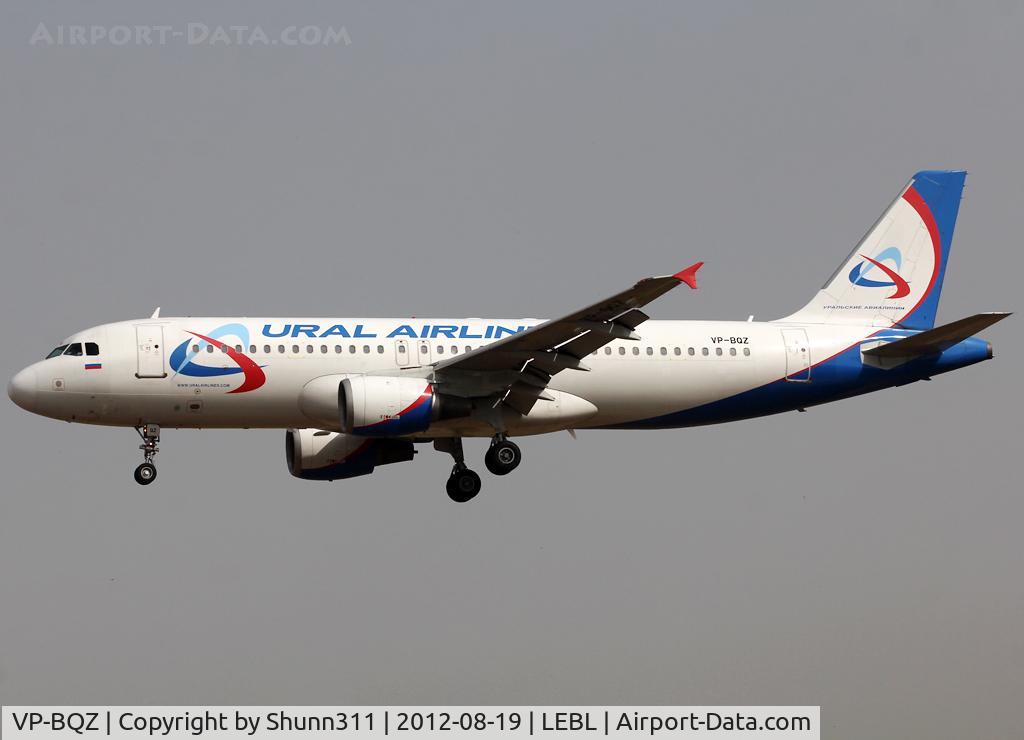 VP-BQZ, 1991 Airbus A320-211 C/N 157, Landing rwy 25R
