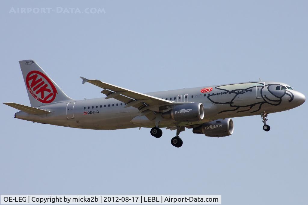 OE-LEG, 2010 Airbus A320-214 C/N 4581, Landing