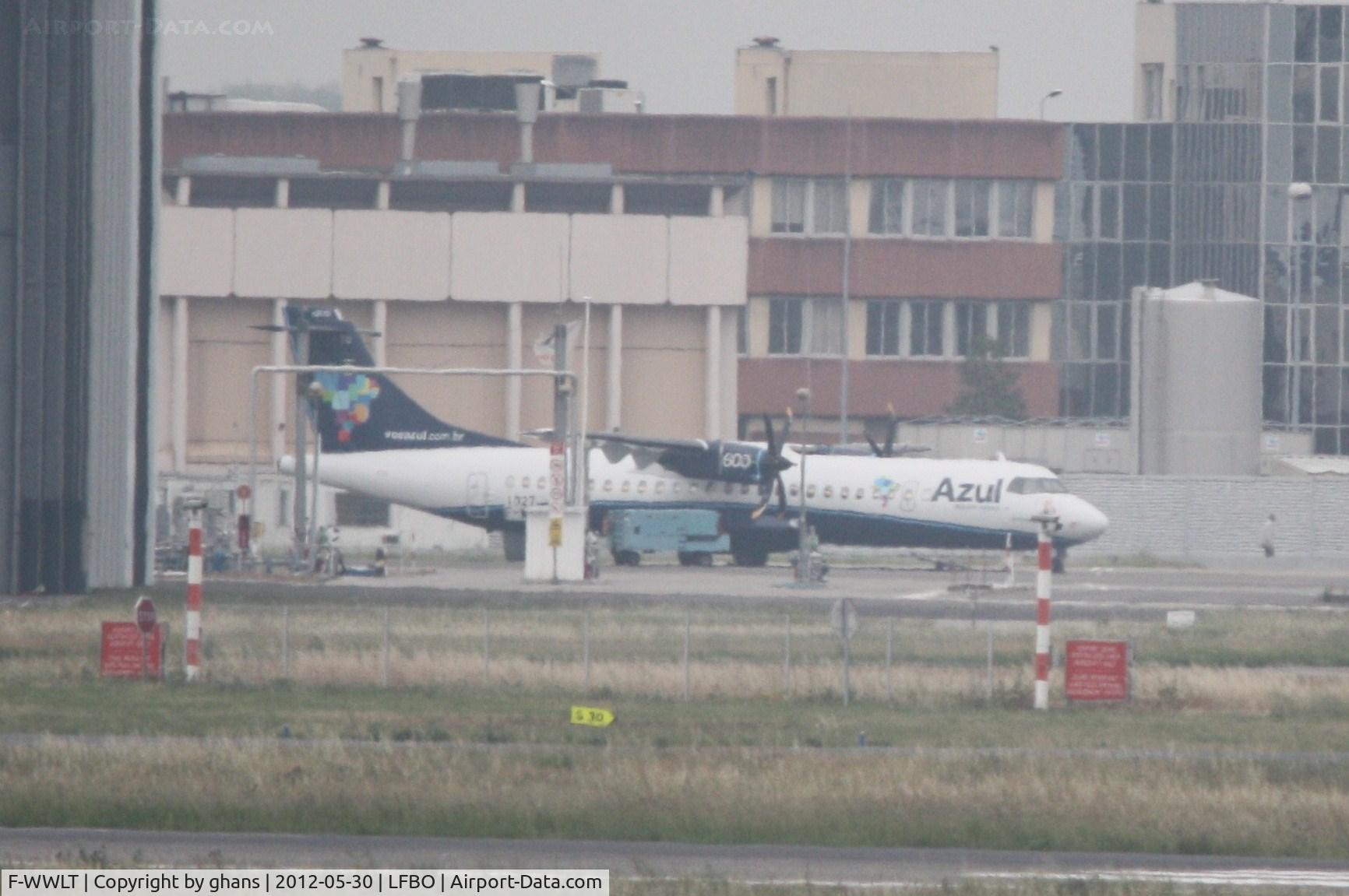 F-WWLT, 2012 ATR 72-600 C/N 1027, Azul to become PR-ATQ