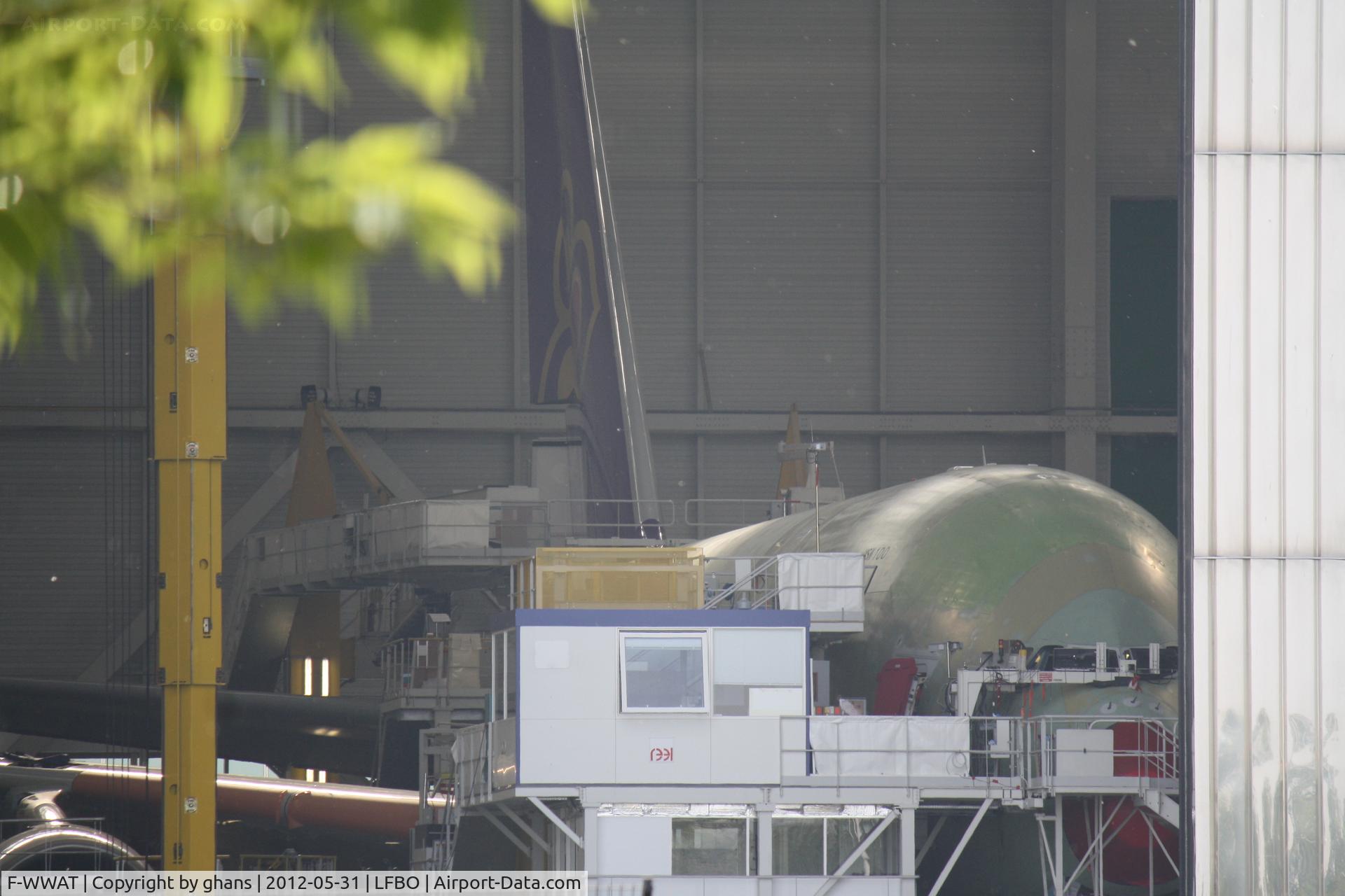 F-WWAT, 2012 Airbus A380-841 C/N 100, @ Essemblyline to become HS-TUC