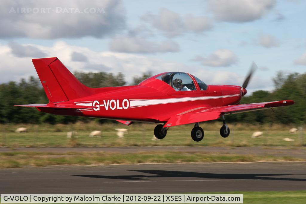G-VOLO, 2005 Alpi Aviation Pioneer 300 C/N PFA 330-14389, Alpi Aviation Pioneer 300, Great North Fly-In, Eshott Airfield UK, September 2012,