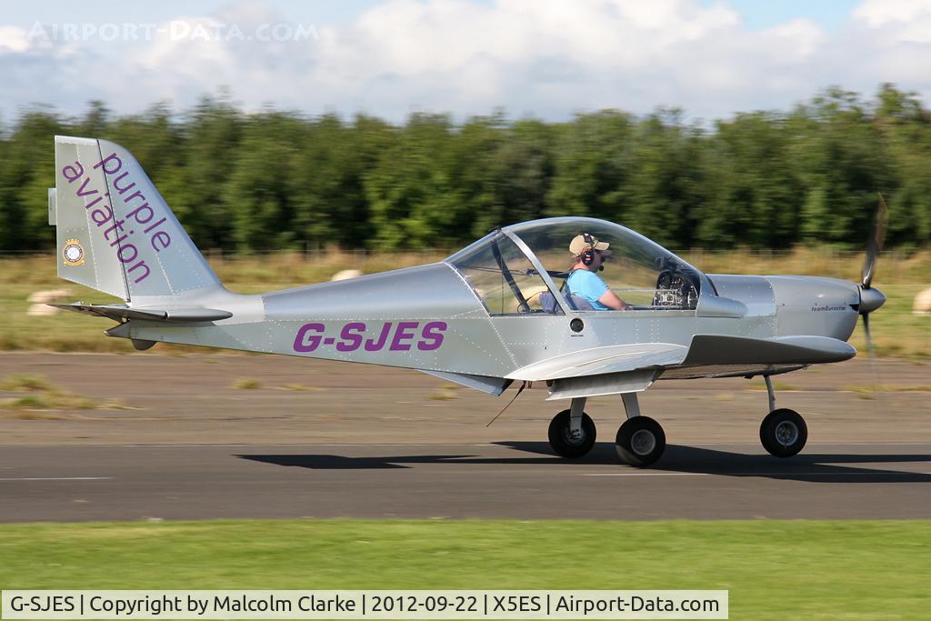 G-SJES, 2007 Cosmik EV-97 TeamEurostar UK C/N 2918, Cosmik EV-97 TeamEurostar UK, Great North Fly-In, Eshott Airfield UK, September 2012,