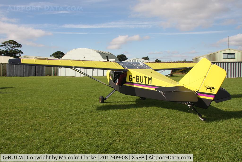 G-BUTM, 1993 Rans S-6-116 Coyote II C/N PFA 204A-12414, Rans S6-116, Fishburn Airfield UK, September 2012.