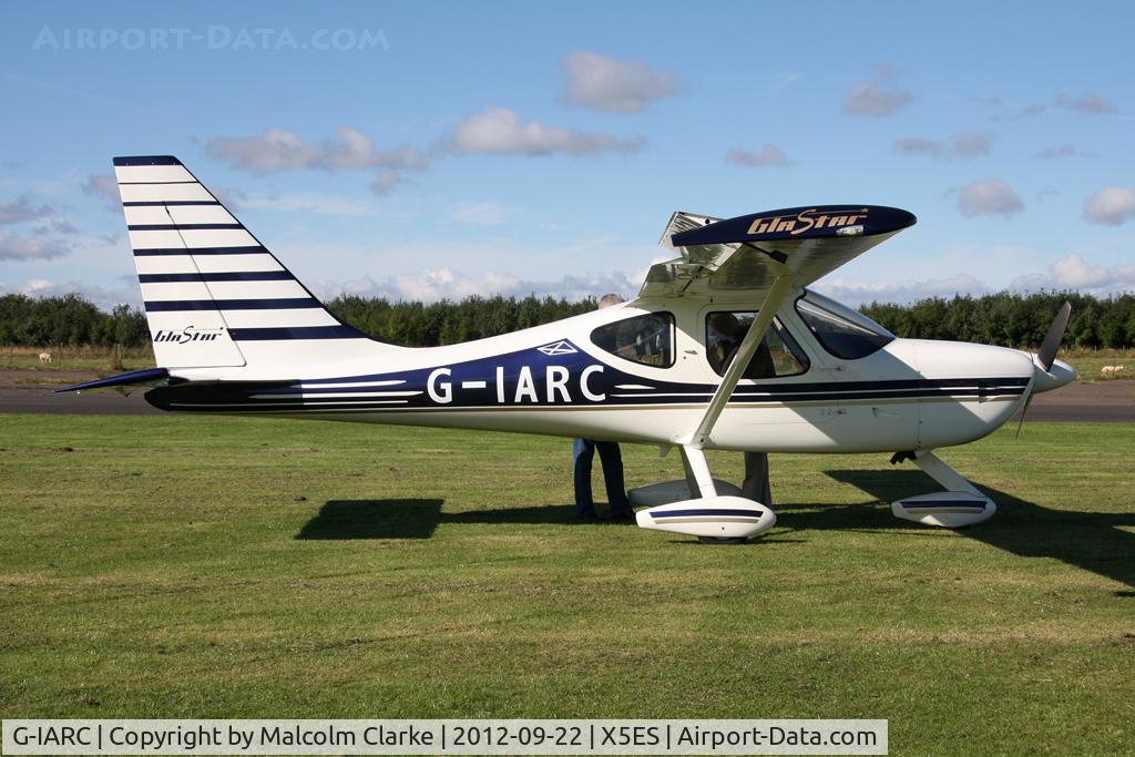 G-IARC, 2001 Stoddard-Hamilton GlaStar C/N PFA 295-13261, Glastar, Great North Fly-In, Eshott Airfield UK, September 2012.