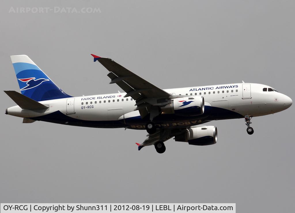 OY-RCG, 2012 Airbus A319-115 C/N 5079, Landing rwy 07L