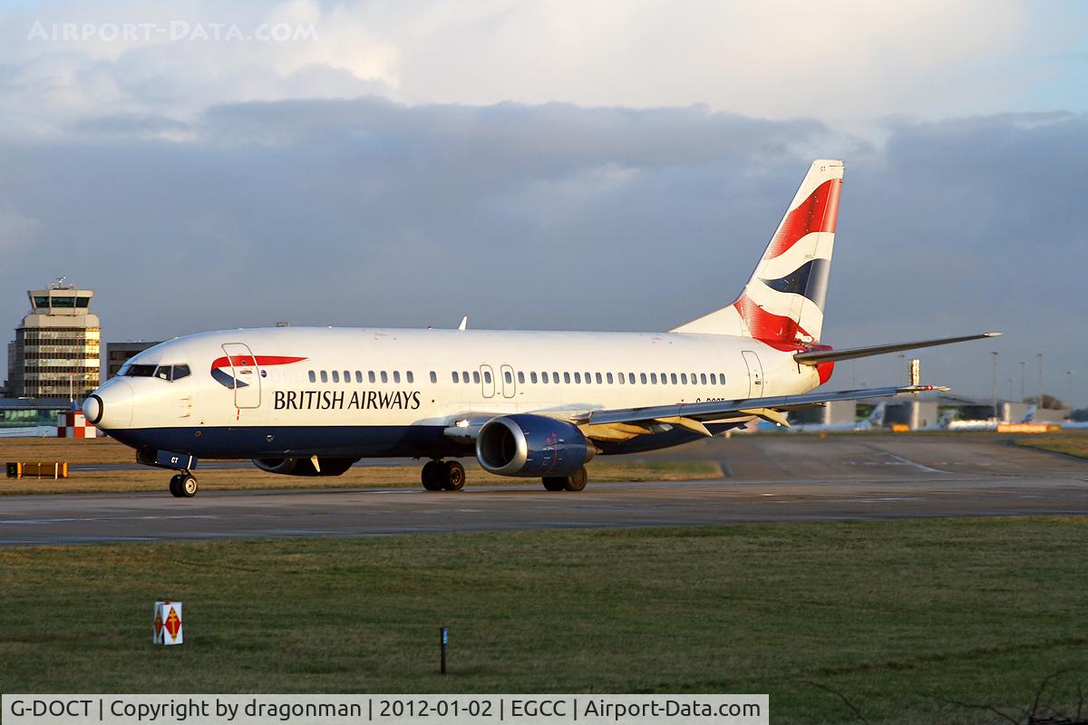 G-DOCT, 1992 Boeing 737-436 C/N 25853, Lining up 23L.