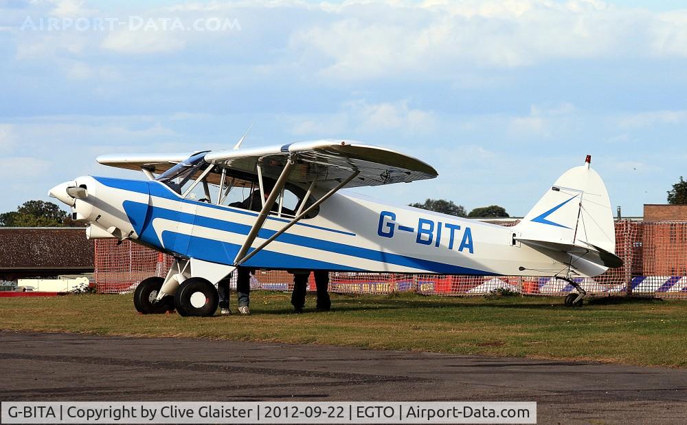 G-BITA, 1981 Piper PA-18-150 Super Cub C/N 18-8109037, Originally owned into private owners in March 1981.