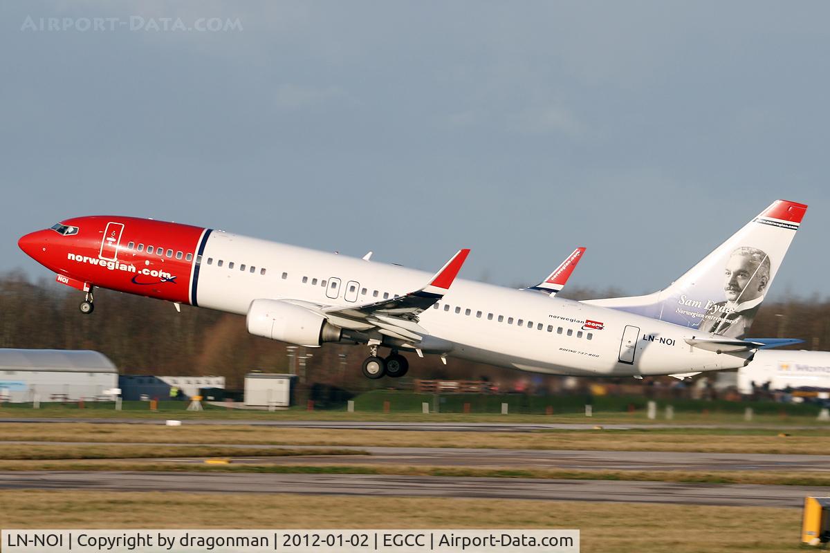 LN-NOI, 2009 Boeing 737-86N C/N 36820, Returning to a very cold Norway.