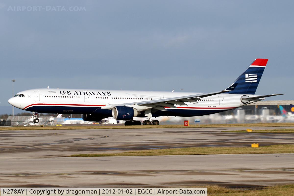 N278AY, 2001 Airbus A330-323 C/N 0388, Stunning looking A.330 from US Airways.