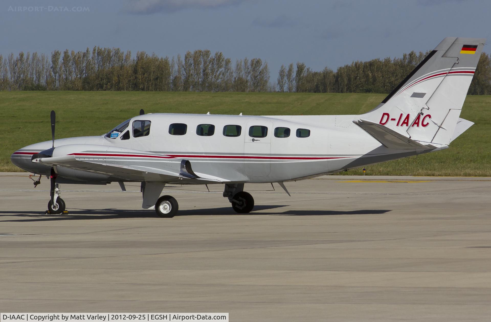 D-IAAC, 1979 Cessna 441 Conquest II C/N 441-0073, Sat in the sun at SaxonAir.