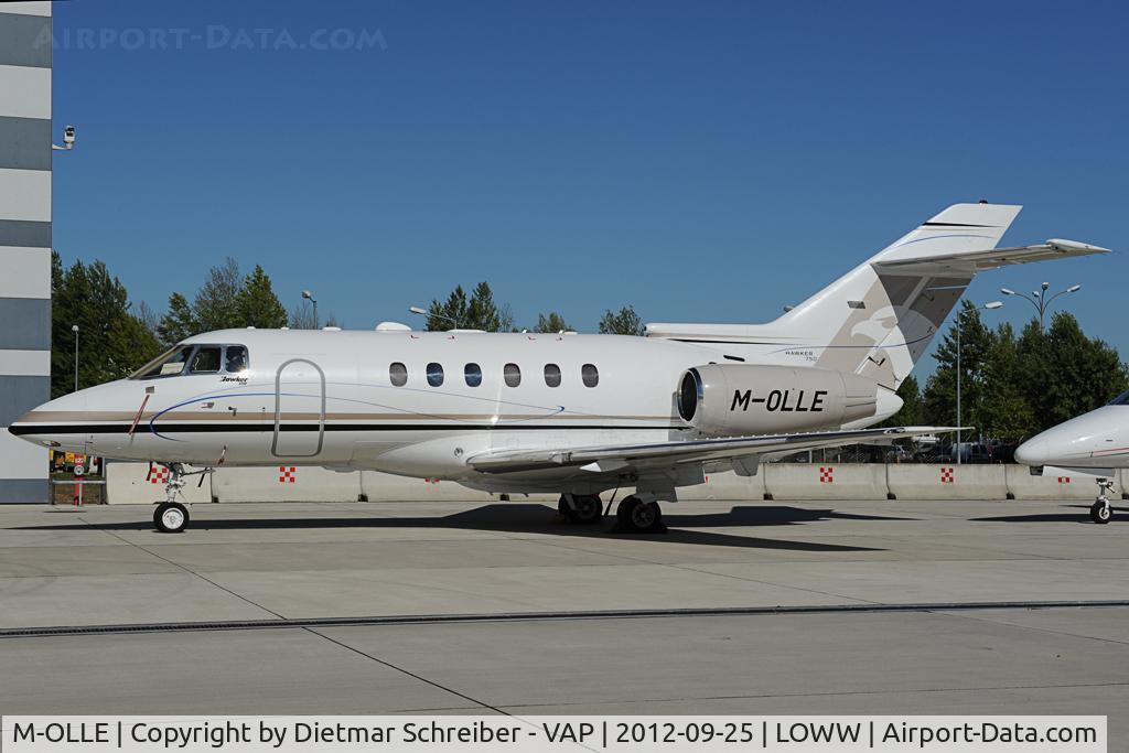 M-OLLE, 2009 Hawker Beechcraft 750 C/N HB-65, Bae 125 Hawker 750