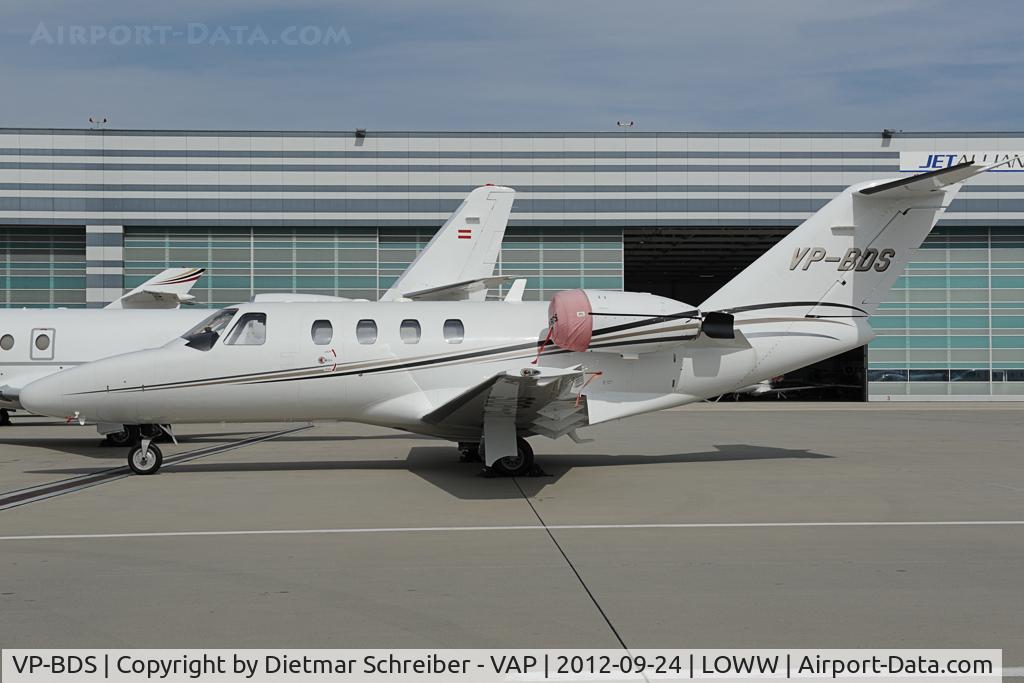 VP-BDS, Cessna 525 CitationJet C/N 525-0180, Cessna 525