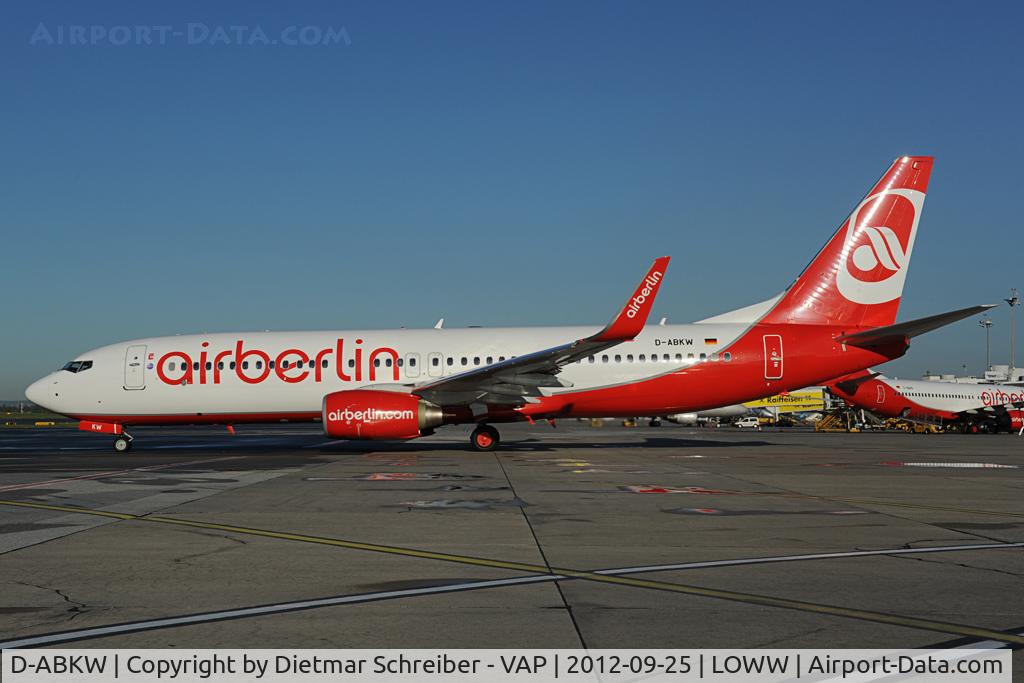 D-ABKW, 2011 Boeing 737-86J C/N 36884, Air Berlin Boeing 737-800