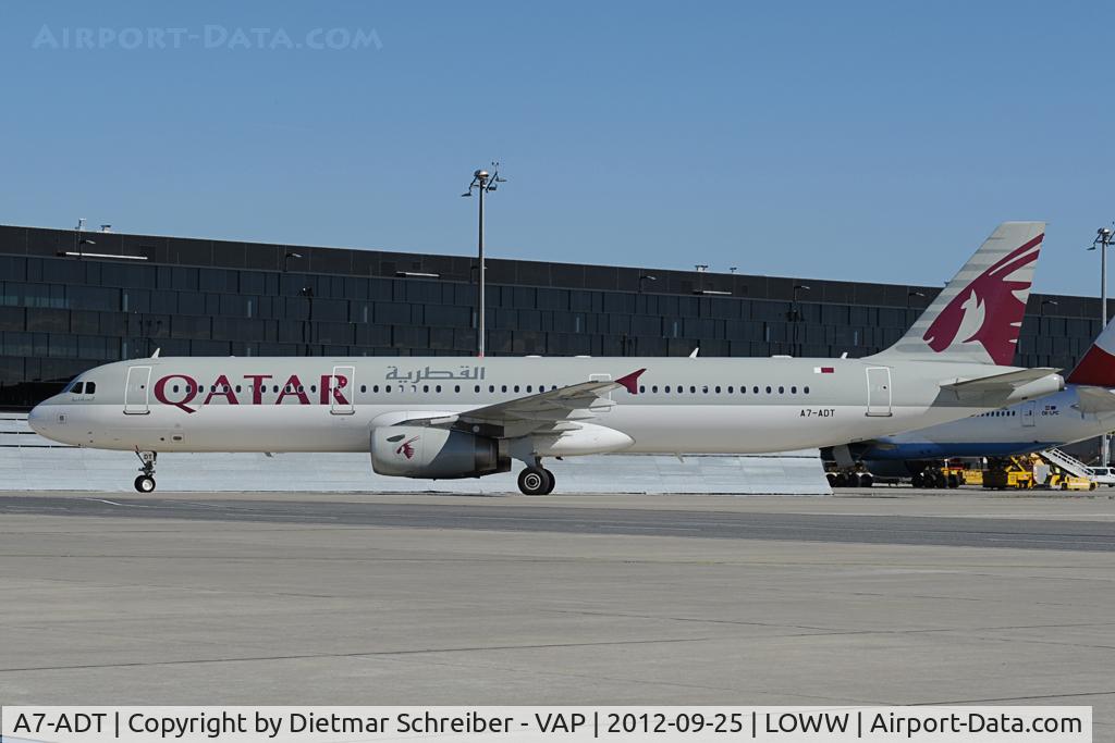 A7-ADT, 2005 Airbus A321-231 C/N 2107, Qatar Airways Airbus 321