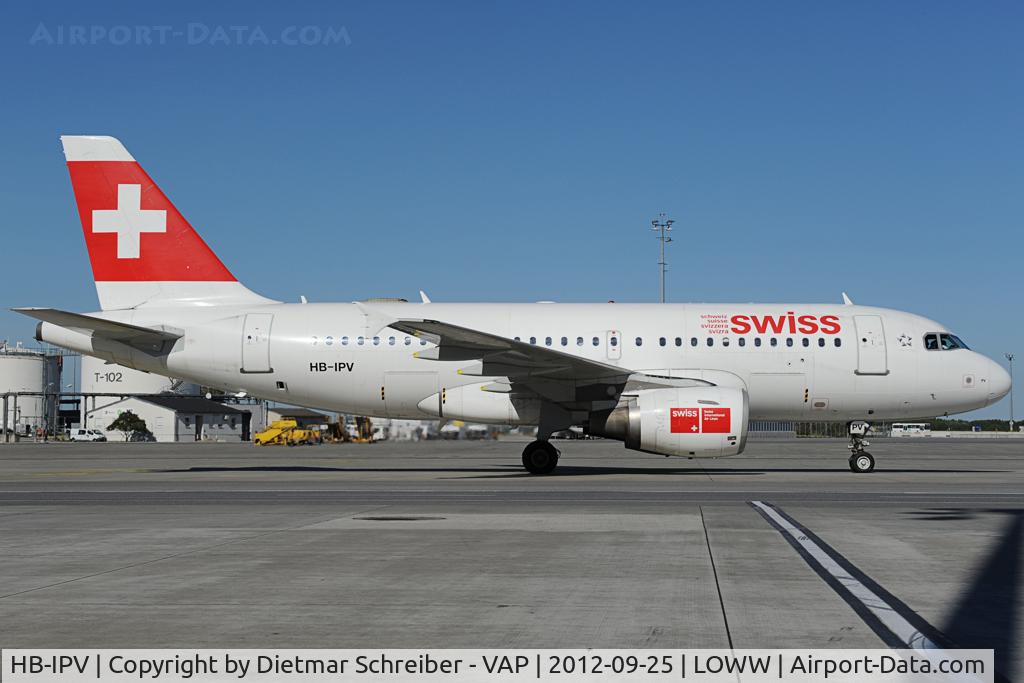 HB-IPV, 1996 Airbus A319-112 C/N 578, Swiss Airbus 319