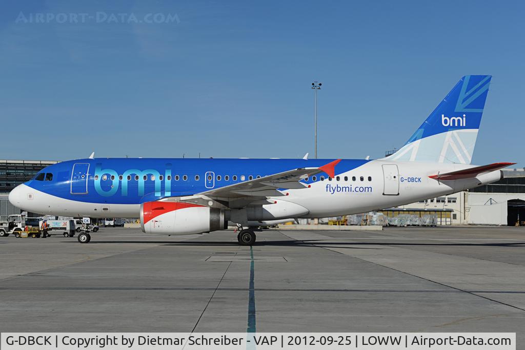 G-DBCK, 2007 Airbus A319-131 C/N 3049, BMI Airbus 319