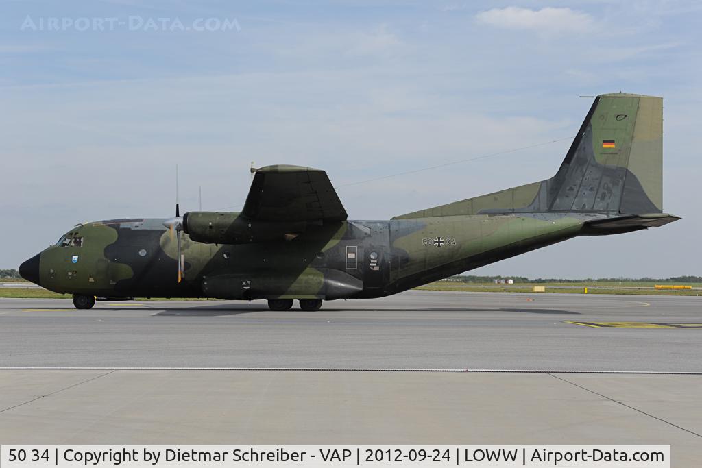50 34, Transall C-160D C/N D56, German Air Force C160 Transall