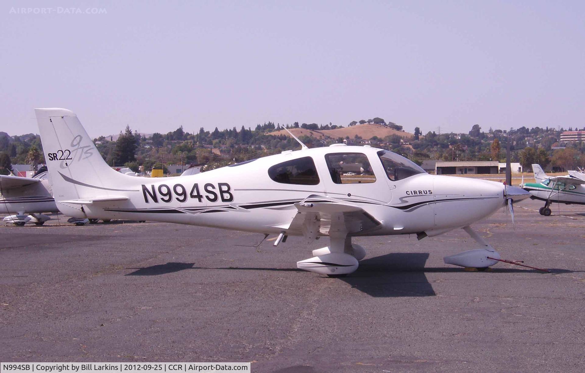 N994SB, 2005 Cirrus SR22 GTS C/N 1364, Resident. Right side.