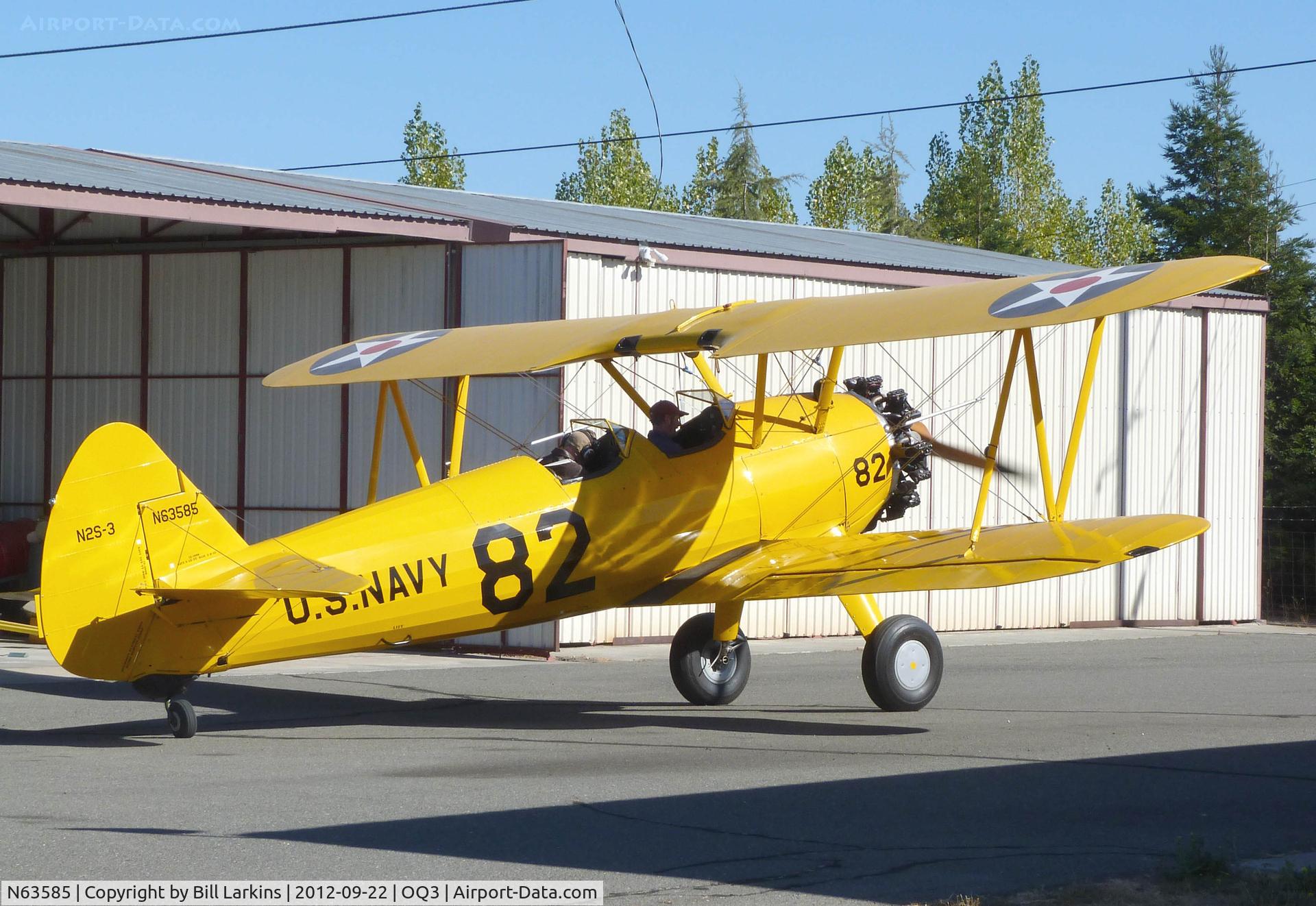 N63585, 1941 Boeing A75N1(PT17) C/N 75-2476, Resident