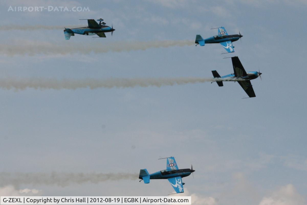 G-ZEXL, 2006 Extra EA-300L C/N 1225, at the 2012 Sywell Airshow