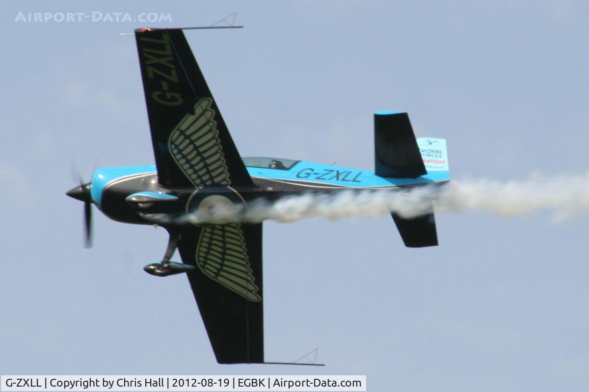 G-ZXLL, 2011 Extra EA-300L C/N 1319, at the 2012 Sywell Airshow