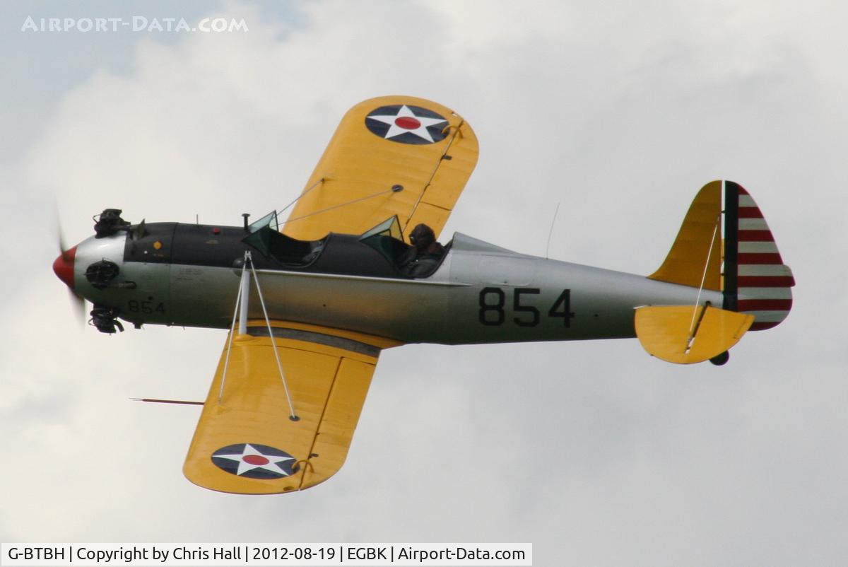 G-BTBH, 1942 Ryan PT-22 Recruit (ST3KR) C/N 2063, at the 2012 Sywell Airshow