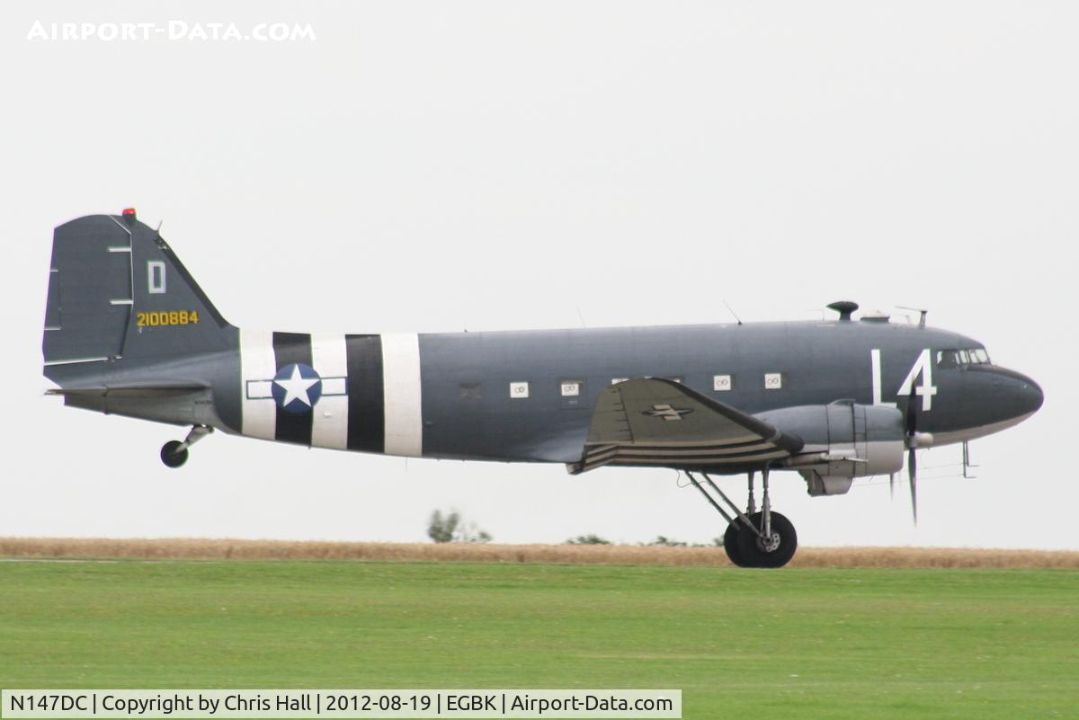 N147DC, 1943 Douglas C-47A-75-DL Skytrain C/N 19347, at the 2012 Sywell Airshow