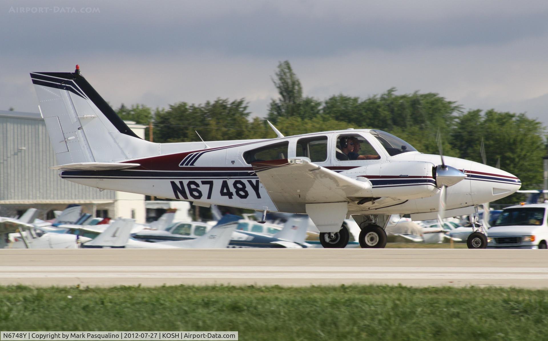 N6748Y, 1980 Beech 95-B55 (T42A) Baron C/N TC-2317, Beech B55