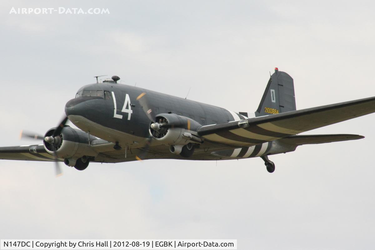 N147DC, 1943 Douglas C-47A-75-DL Skytrain C/N 19347, at the 2012 Sywell Airshow